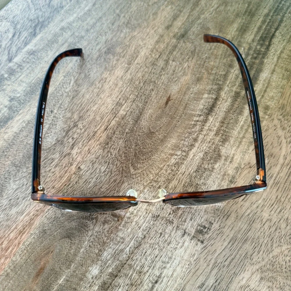 AJ Morgan Soho Sunglasses Unisex Tortoise Clubmaster Brown Lens 51-21-146 Retro
